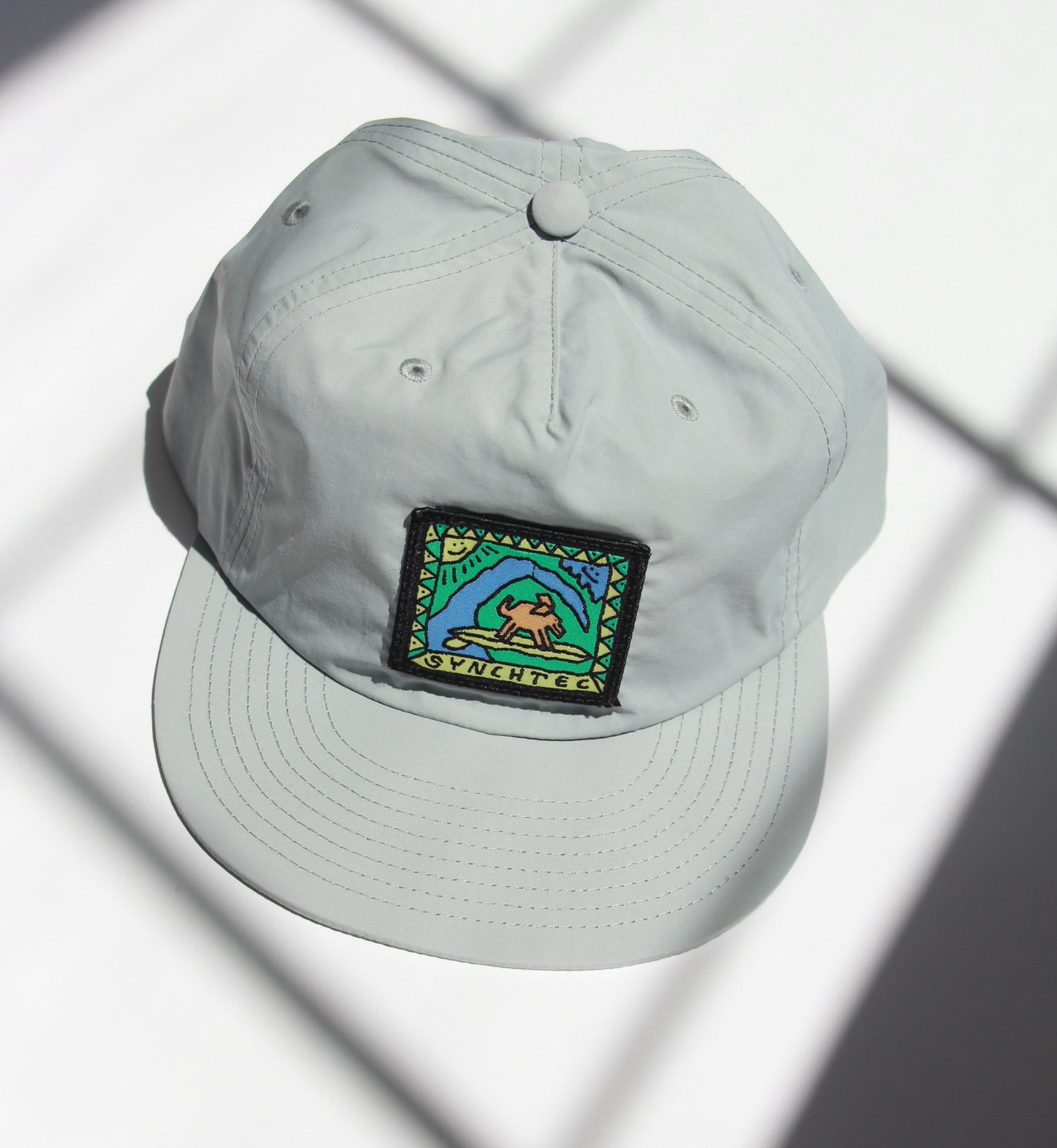 Nylon Ball Cap - Grey