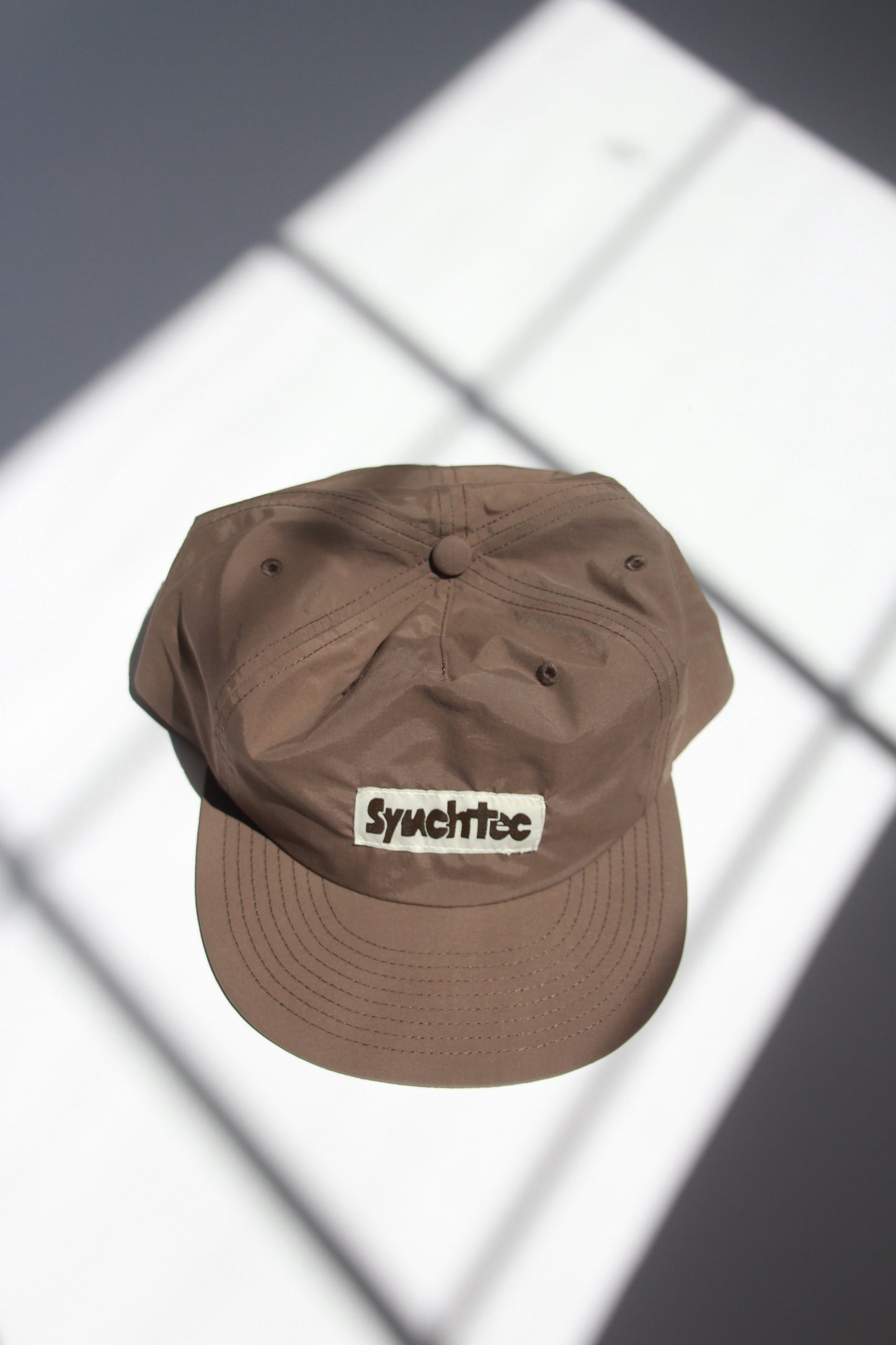 Nylon Ball Cap - Brown