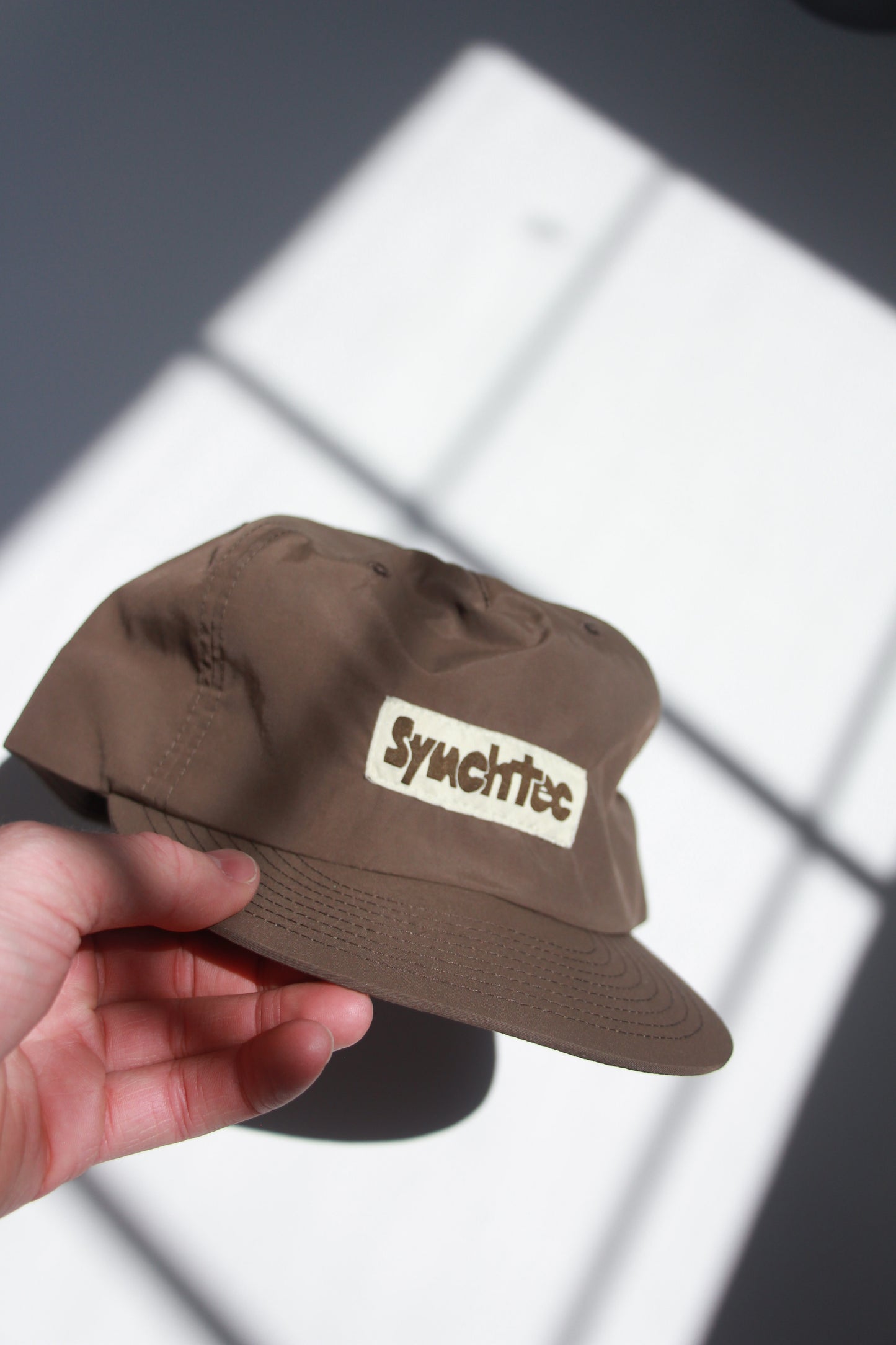 Nylon Ball Cap - Brown