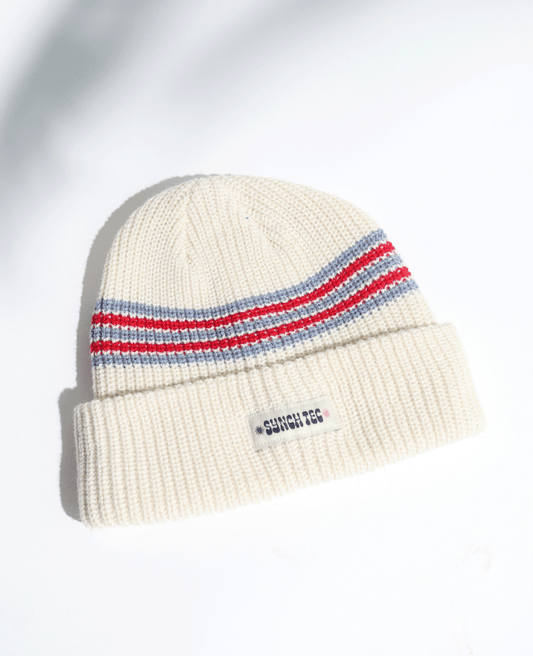 a epic beanie white/red/blue