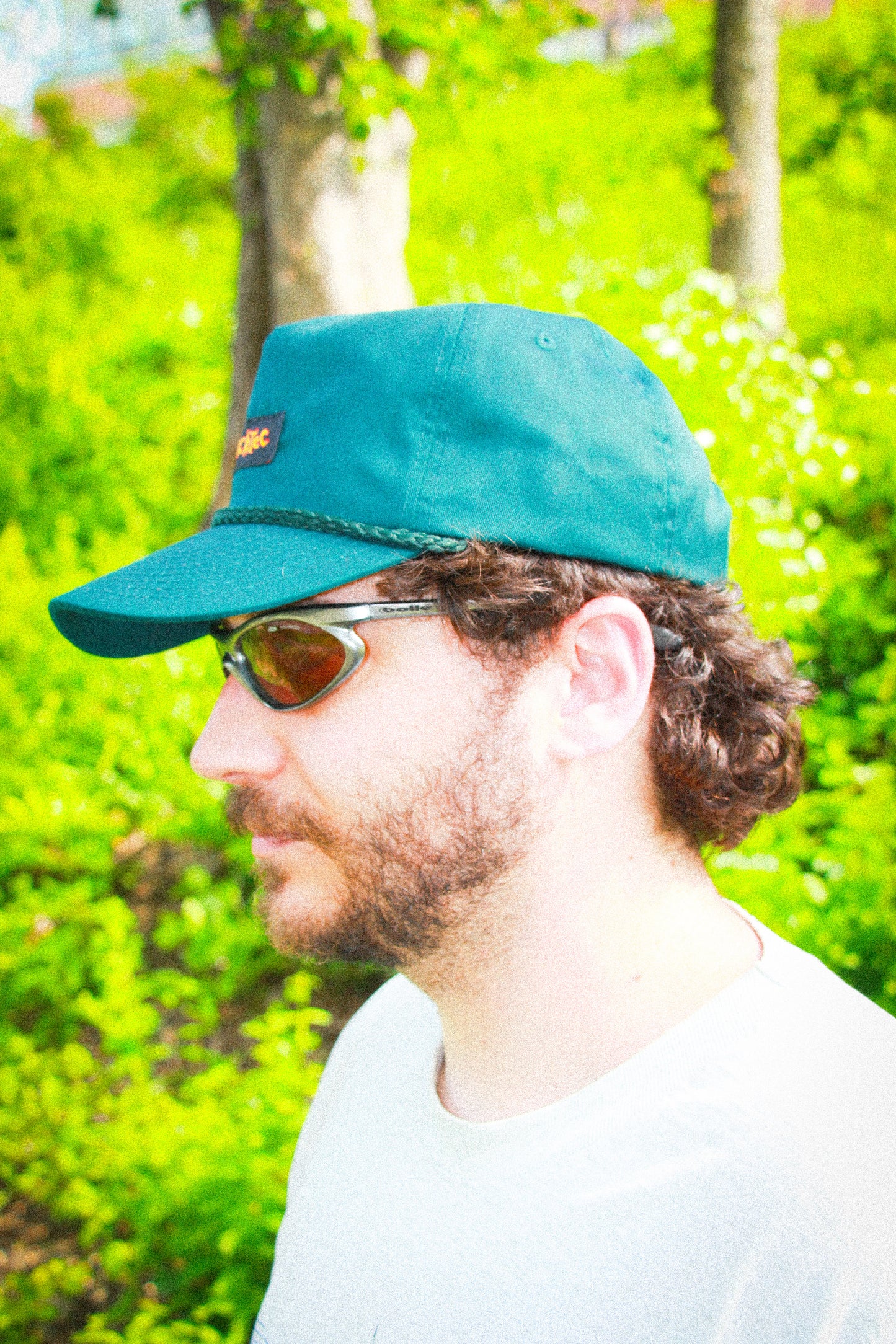 Rope Cap - Black Flames