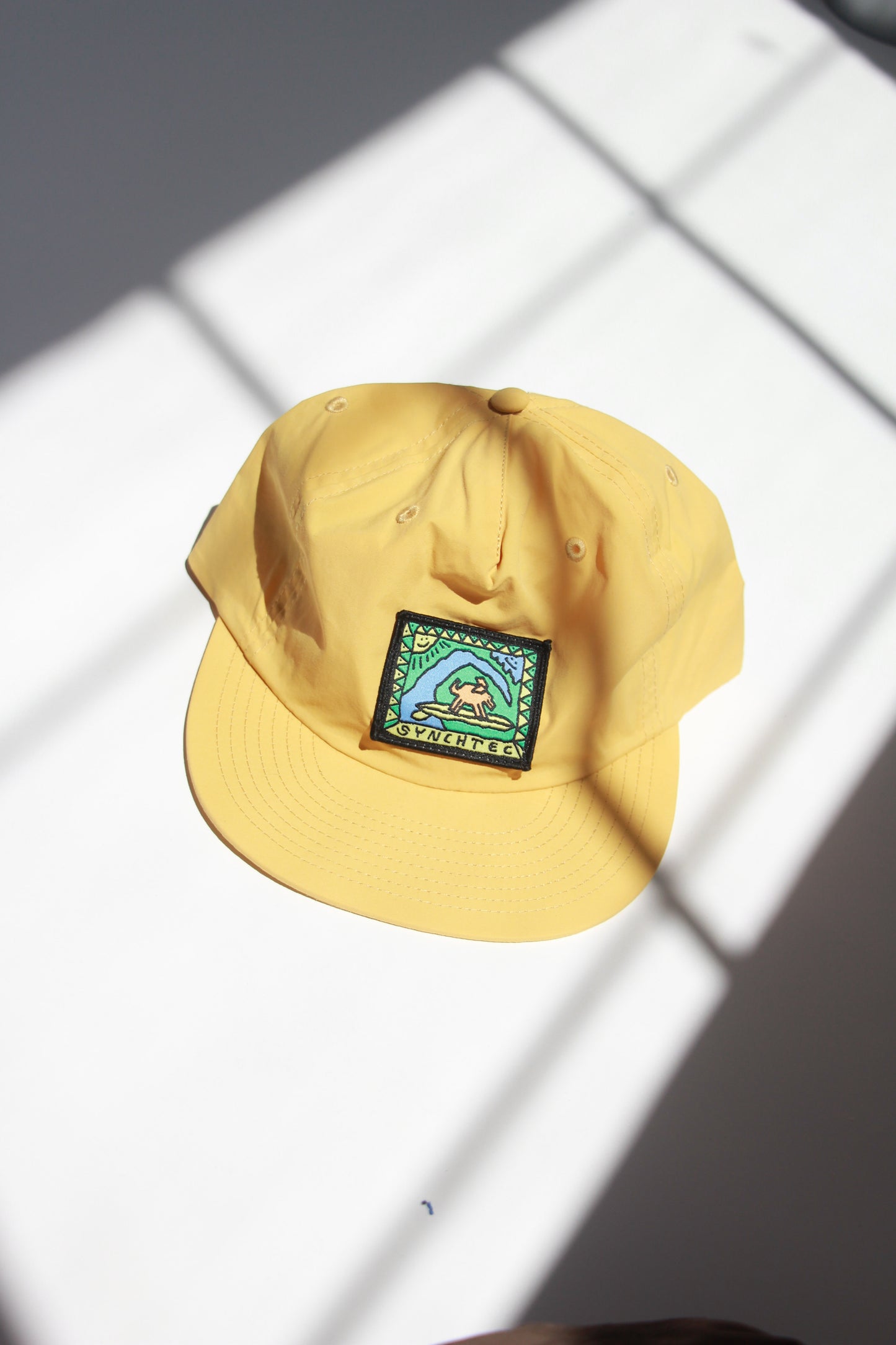 Nylon Ball Cap - Yellow